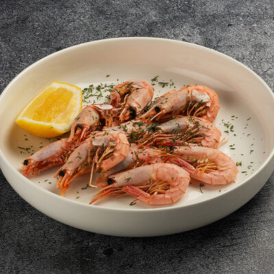 Креветки северные вареные в BeerLogovo по цене 1200 ₽