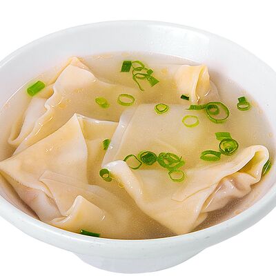 Вантоны со свининой и креветкой в курином бульоне в Дамплинг Репаблик по цене 480 ₽