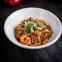 Вок с морепродуктами в Баснями не кормим