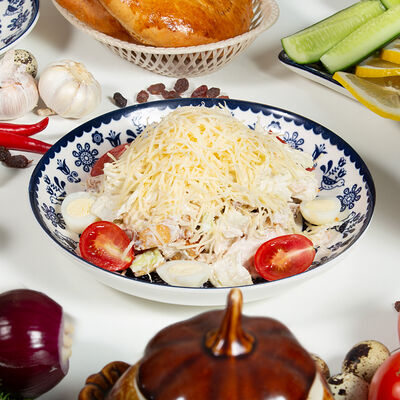 Цезарь с курицей в Самарканд PLOVE CENTER по цене 380 ₽