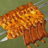 Мега-шашлык в Шашлычара