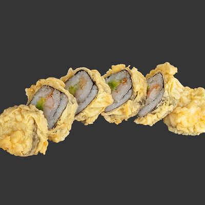 Горячий ролл Эби темпура маки в Рыбарис по цене 645 ₽