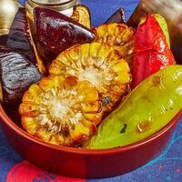 Печеные овощи под фирменным маринадом в Джо-Джо грузинская кухня