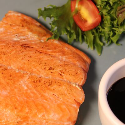 Стейк из лосося в 801 по цене 1150 ₽