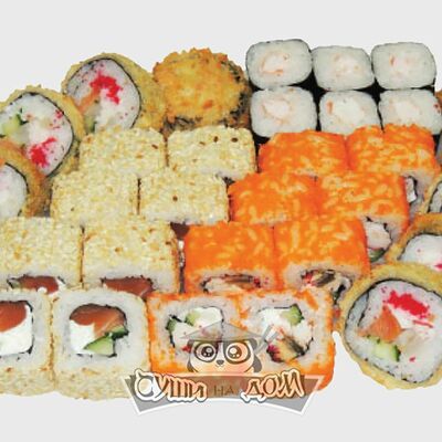 Азия сет в Суши на Дом по цене 1400 ₽