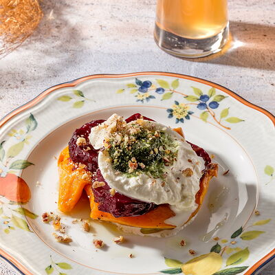 Печеные овощи с бурратой в Beerократия по цене 560 ₽