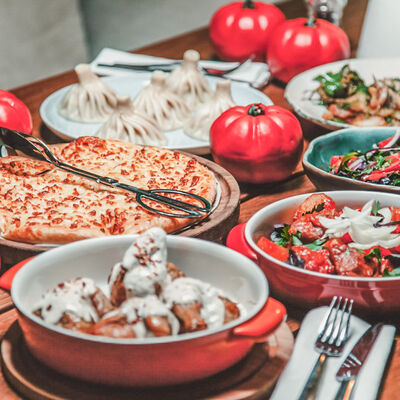 Грузинский комбо-ужин в Двор Помидор по цене 4400