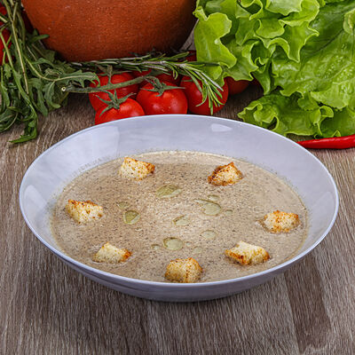 Грибной крем-суп в Грузинский дворик по цене 470 ₽