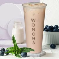 Молочный жасминовый чай с черникой в WON CHA