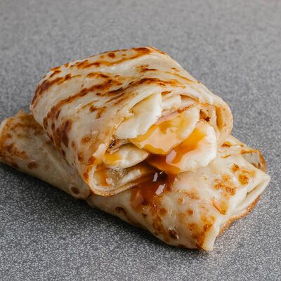 Блин с бананом и карамелью (подарок) в БлиновЪ по цене 395