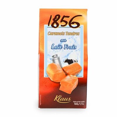 Карамель Klaus мягкая с молоком в Азбука Вкуса Экспресс Меню по цене 451 ₽