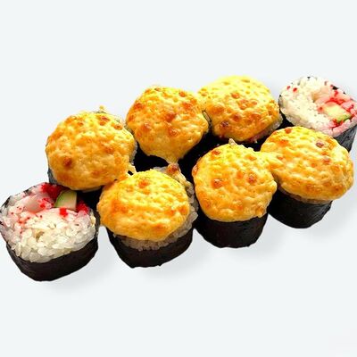 Запеченный с кальмаром в Доставка роллы воки пицца Вологда RollX по цене 450 ₽