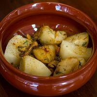 Картофель с грибами в Хинкали-Дали