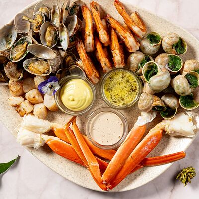 Сет из морепродуктов в Мускат по цене 3150 ₽