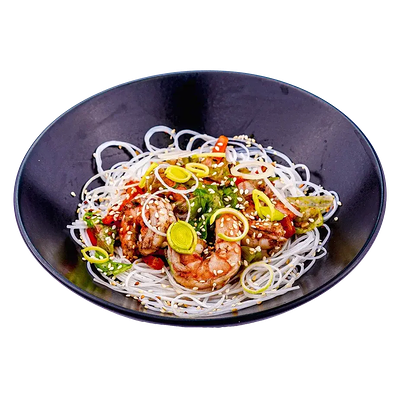 Фунчоза с креветкой в 5 уровень по цене 450 ₽