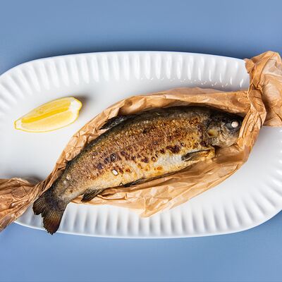 Форель с травами и лимоном в Лу по цене 1450 ₽