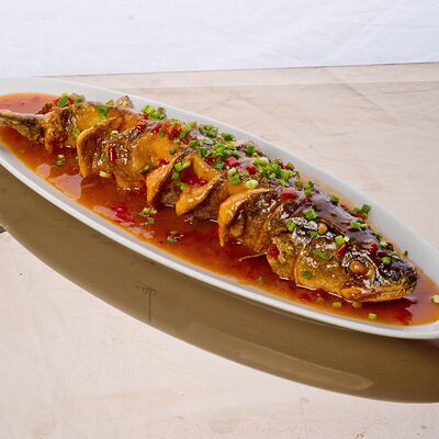 Судак в остром соусев Мандарин по цене 3080 ₽