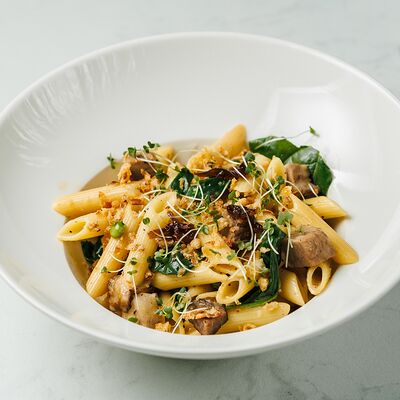 Пенне с томленой Говядиной в Облака по цене 1100 ₽