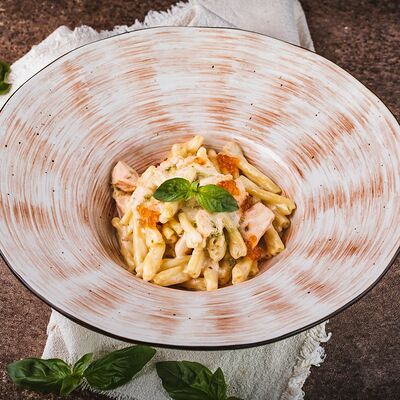 Джемелли с лососем и красной икрой в Jesstaurant по цене 940 ₽