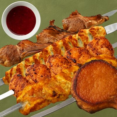 Сет Богатырь в Шашлычара по цене 3065 ₽