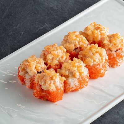 Ролл Мега креветка в CRAZY SUSHI по цене 626 ₽