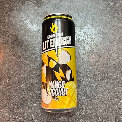 Энергетический напиток Lit Energy Mango-coconut в Чикен Донер по цене 231 ₽