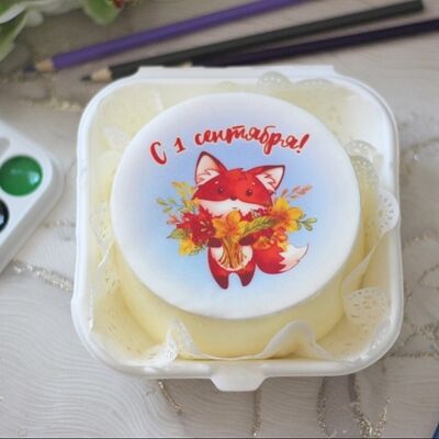 Бенто-торт с 1 сентября в Кондитерская КонфеткаПитер по цене 2100 ₽