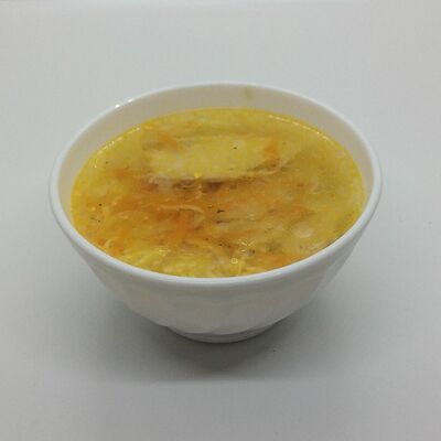 Суп-лапша с куриной грудкой в Братик Томатик по цене 299 ₽