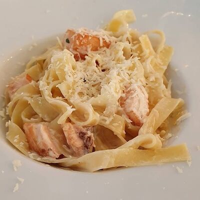 Паста с креветками в Кафе граф по цене 850 ₽