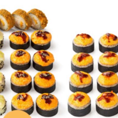 Комбо 4 кальмара + 3 k в Сушишоп по цене 2799 ₽