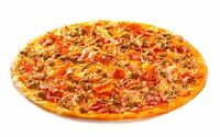 Мясная пицца на тонком тесте в Papa John's