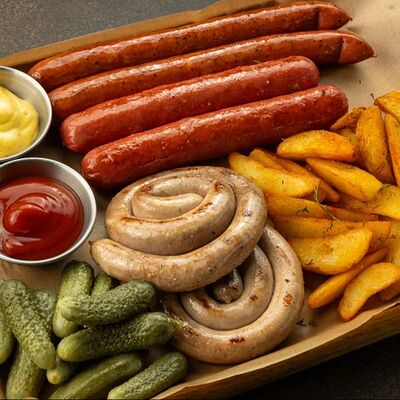 Ассорти колбасок в Harat's Irish Pub по цене 1890 ₽