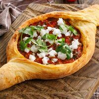 Лодочка из слоеного теста с овощами гриль в ЛарисуВаннуХочу