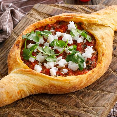 Лодочка из слоеного теста с овощами гриль в ЛарисуВаннуХочу по цене 630