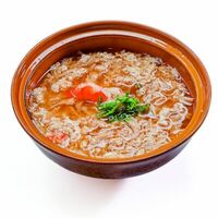 Суп с мясом краба и рисом в Ацумари