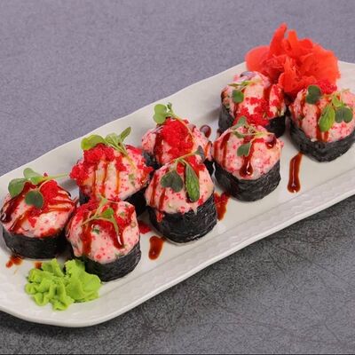 Ролл Запеченный с креветкойв Mir love по цене 832 ₽