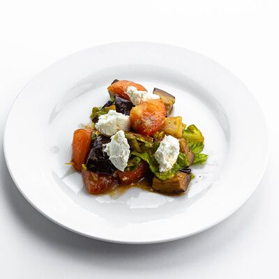 Баклажан с сыром фета в Уха из петуха по цене 12 р.