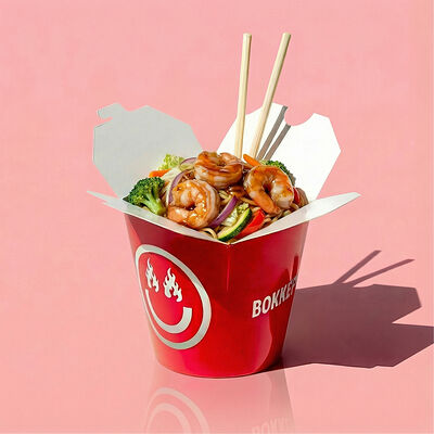 Вок креветки устричный в Воккер по цене 699 ₽