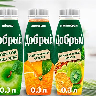 Добрый сок Апельсин в Суши-бар Тунец по цене 95 ₽