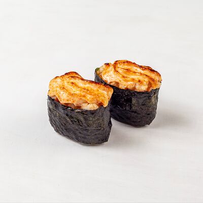 Суши Запечённая тигровая креветка 2 шт в СитиФокс по цене 392 ₽