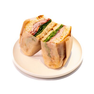 Сэндвич с мортаделлойв Pizzayolo по цене 495 ₽