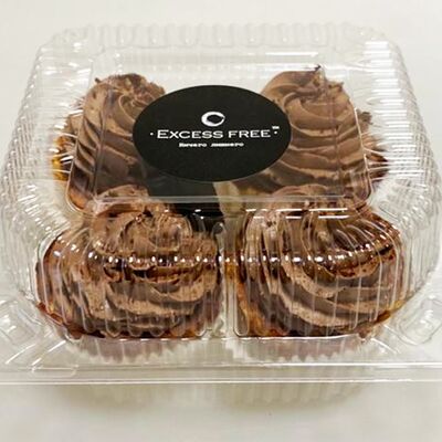 Пирожное Корзиночки с творожным кремом Шоколад-Апельсинв Ничего лишнего по цене 338 ₽