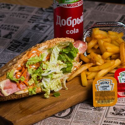 Комбо Хот-Догв Шаурма по Ливански по цене 650 ₽