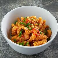 Кальмары с чесноком в Hagao