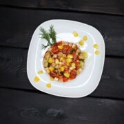 Салат Кантри vegan в Кафе вегетарианской кухни Радхика по цене 197 ₽