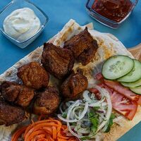 Шашлык из свинины в Nash Kebab