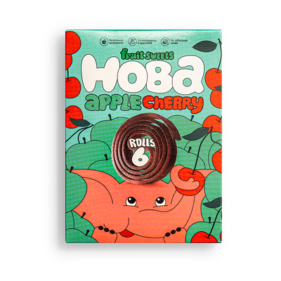 Конфеты Hoba Яблоко-Вишня в Кухня на районе по цене 169 ₽