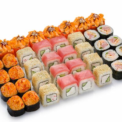 Сет Килограмм Роллов в Miyaki Sushi по цене 1699 ₽