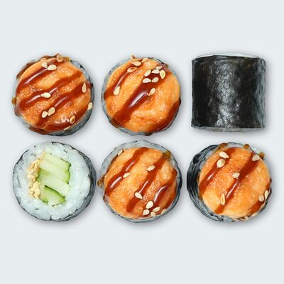 Маки запеченные с огурцом в Суши Сет по цене 399 ₽