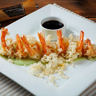 Тигровые креветки в Al dente по цене 1290 ₽